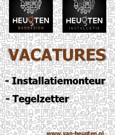 Van Heugten Baddesign Vacatures 09-2020