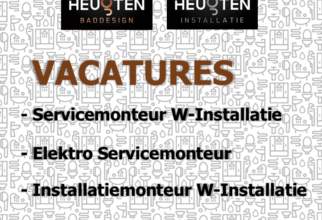 Actuele vacatures Van Heugten Baddesign en Installatie